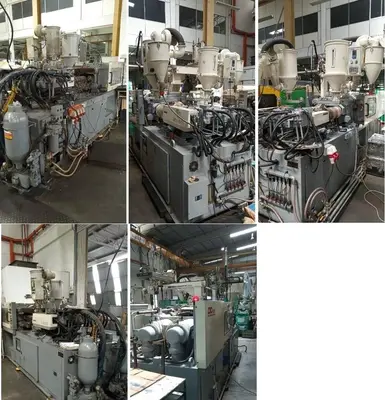 USED 2007 TOSHIBA, NISSEI & HAITIAN FN5000, DC120 TWO COLOR,  ISD80G, HT650