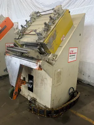 24" X .25" COE MODEL CPPS-PO-400-24 POWERED 7 ROLL COIL STRAIGHTENER: STOCK 18356