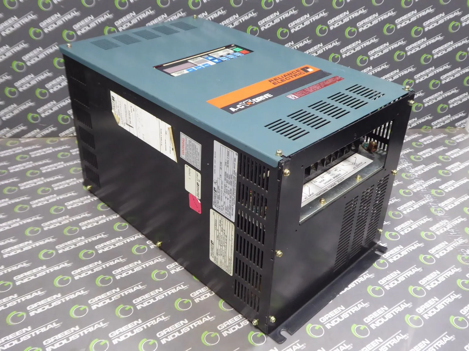 Reliance Electric 2GU41015 AC V*S Variable Frequency Drive 15HP 460VAC Used
