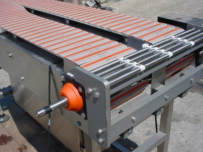 USED VERSA LINE CONVEYOR SYSTEMS DIVIDING CONVEYOR