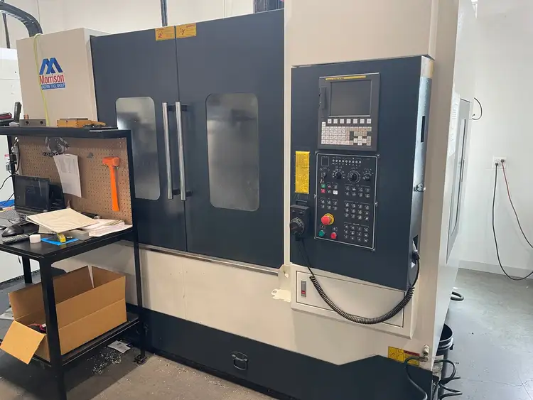 Used 2012 MORRISON VMC-4220B Milling & Drilling Machines (Combo) British Columbia CA | Lenmark #237585
