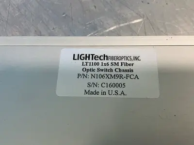 Used LIGHTECH FIBEROPTICS LT1100 Fiber Optics Ohio US | HGR 24 #1335384