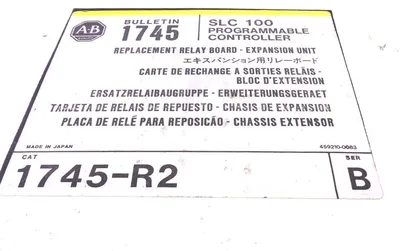 NEW ALLEN BRADLEY 1745-R2 OUTPUT MODULE RELAY 1745R2 SERIES B