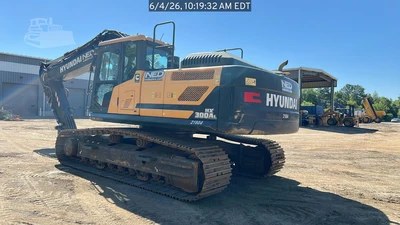 Used 2023 HYUNDAI HX300AL Crawler Excavators North Carolina US | National Equipment Dealers #1422318
