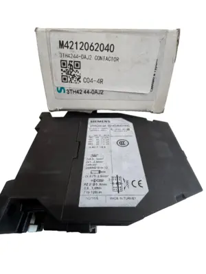 NEW SIEMENS 3TH42440A CONTACTOR 240 VOLTS 3TH4244-0AJ2