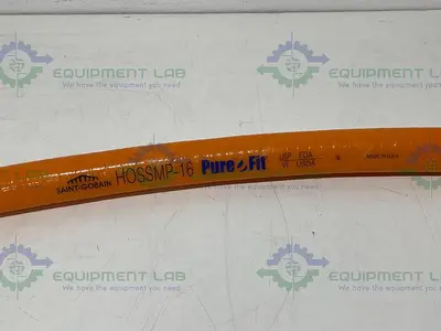 USED SAINT GOBAIN HOSSMP-16 PURE FIT 96" HOSE W/ 1 1/2" SANITARY FITTING 125PSI