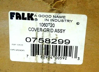 NEW FALK 1060T20 COVER GRID ASSEMBLY 0758299