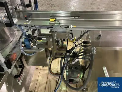 USED Quadrel Quadrel Wrap Around Labeler, Model Rotary