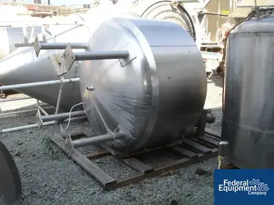 USED Vessel Craft 650 Gal Vessel Craft Reactor, 316 S/S, 50/50#