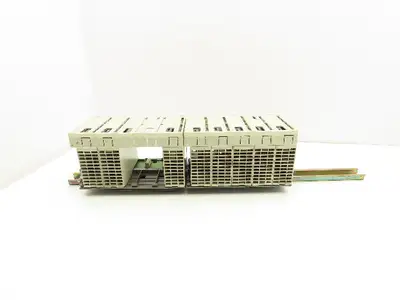 AEG DTA 201 7628-042244801 10 Card Slot Rack Chassis With 8 Cards