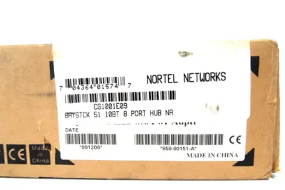 NEW NORTEL / BAY NETWORKS CG1001E09 8 PORT HUB