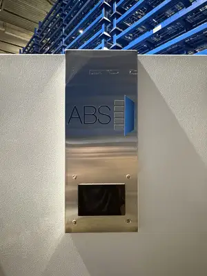 Used American Biotech Supply Double Sliding Glass Door Refrigerator Lab Refrigerators Texas US | PT Medical Technologies #1458674