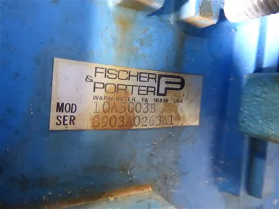 Fisher Porter 10A5003B Vert Arator 500 Flow Meter Used