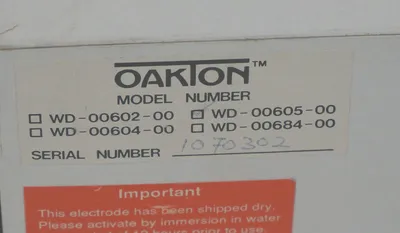 NEW OAKTON WD-00605-00 MICROPROCESSOR BASED METER WD0060500