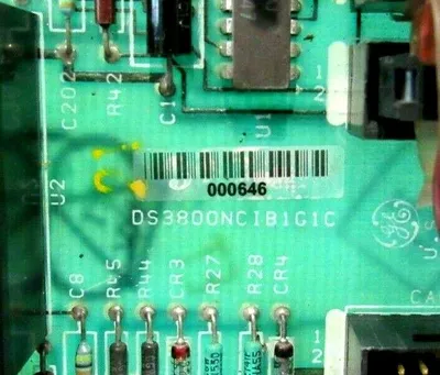 USED GENERAL ELECTRIC DS3800NCIB1G1C CIRCUIT BOARD