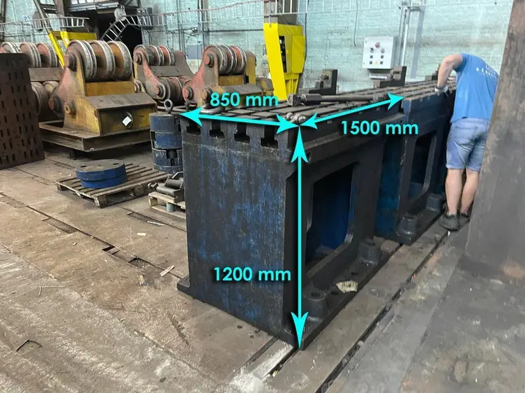 Used CLAMPING BLOC 1500 X 1200 X 850 MM Angle Plates BE | Apt International N.V #366283