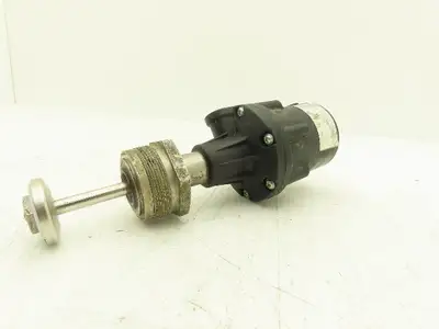 GEMU 9554 25Z 9 51 0 Pneumatically Operated Angular Seat Globe Valve 1/2"NPT NO
