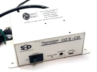 Used Static Clean Piezonizer Zapp II Controller w/ Sensor & Gooseneck Electrostatic Air Cleaners Michigan US | Maverick Industrial Sales #1437014