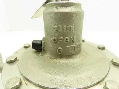Fisher Controls 95L Pressure Reducing Regulator 125PSI Class 150 1/2" Flange
