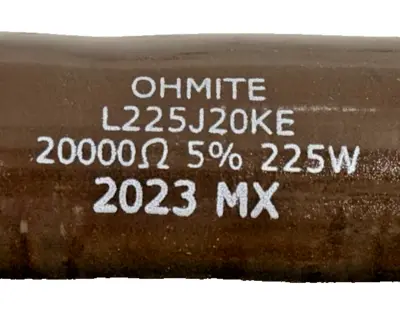 NEW OHMITE L225J20KE