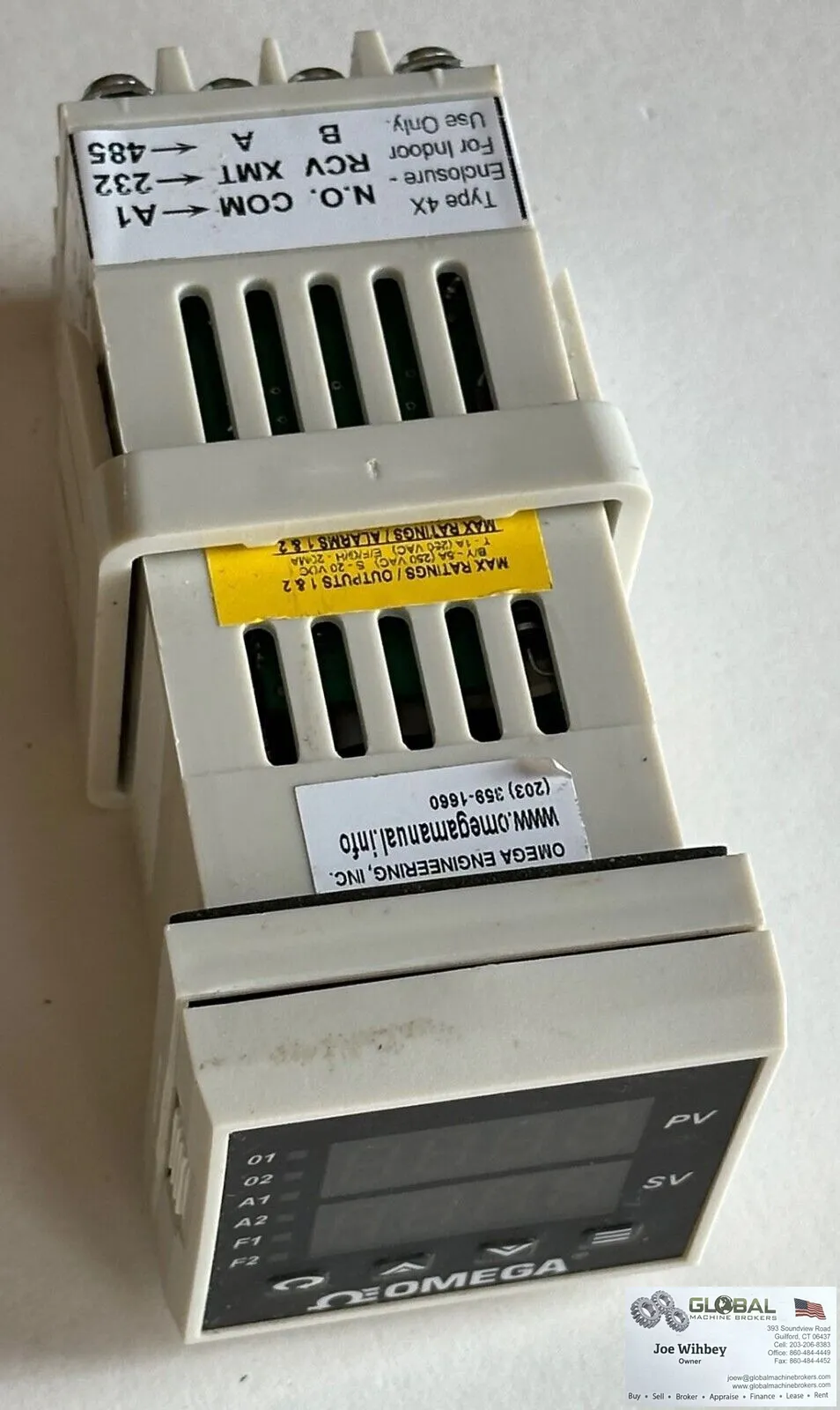 Omega CN8501RTD-F1-C4 Temperature Controller RTD Input