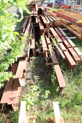 Various Length I Beams 30' to 48' x 10"H x 5.75"W (22 lbs./ft)