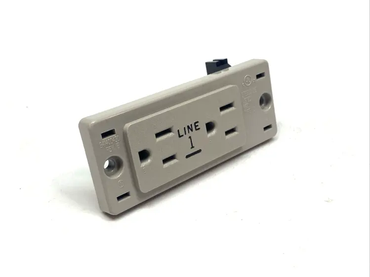 New | in-Stock Steelcase Line-1 Duplex Receptacle 120V 15A Electrical Fittings Michigan US | Maverick Industrial Sales #1401989