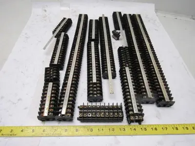 TGA-30 600V Rail Mount Terminal Block Connectors Lot Of 230+