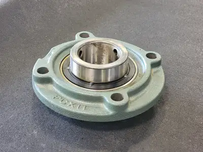 Round Flange Block Bearing 2-3/16" Bore, UCFCX11-203D1