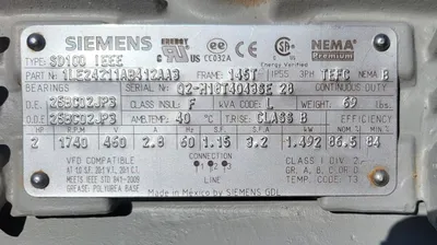 NEW SIEMENS 2 HP