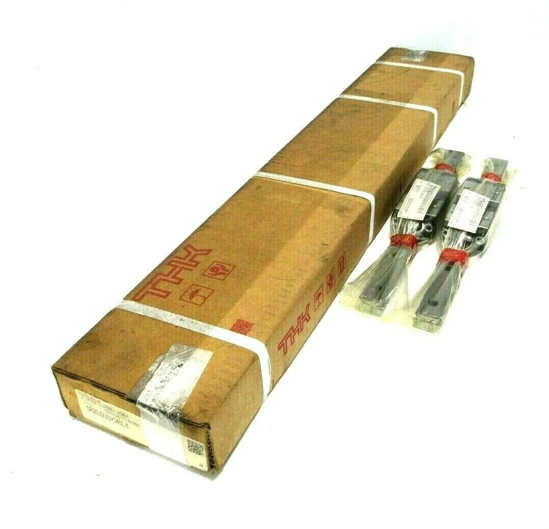 NEW BOX OF 2 THK SR25V2UU+340L-II LINEAR GUIDE SR25V2UU340LII