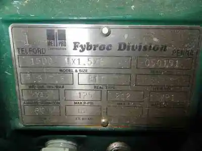 USED FYBROC 1500 1X1.5X8.