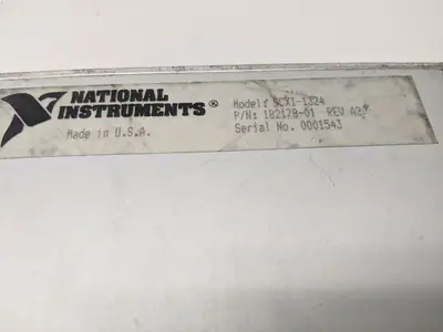 Used National Instruments SCXI-1324,182178-01 Terminal Blocks Michigan US | Maverick Industrial Sales #1394431