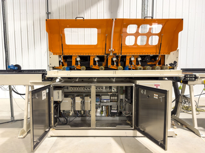 Tisfoon Optimizing Wood Scanner Defect Chop Saw and Sorting Line - 2020 Machine!