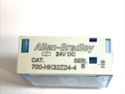 USED ALLEN‑BRADLEY SLIM LINE RELAY 8A 24VDC SER. B LOT OF 2