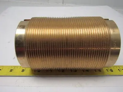 Brass Bushing 3.358" I.D. X 4.053" O.D. X 6-1/4" O.A.L. 8 TPI