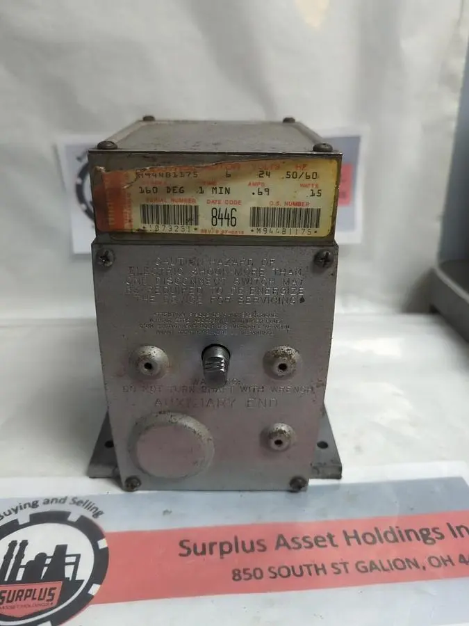 Used HONEYWELL M944B1175 Motors (misc) | Surplus Asset Holdings #1205117