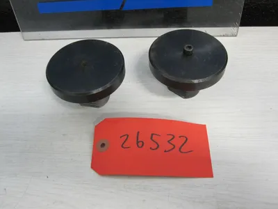 2x Lot of 2 VDI40 Turret Port Cover Plugs Live Driven Tool Dog Covers Coolant