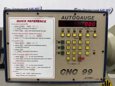 Used 1996 ACCURPRESS 7305 Press Brakes Georgia US | The Equipment Hub #1404247