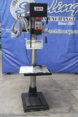 New | in-Stock JET JDPE-20EVS-PDF Heavy Duty & Sensitive Single Spindle Drills California US | Sterling Machinery Exchange #1467448