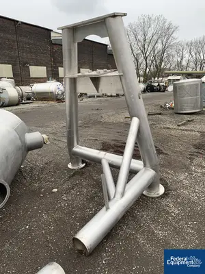 N/A 60 cu ft Twin Shell Bender, S/S