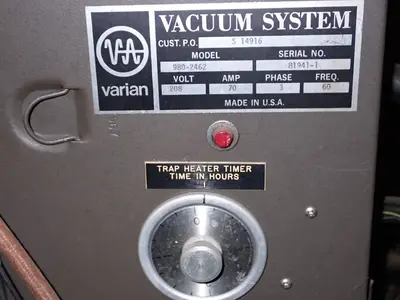 USED VARIAN 3118/9802462