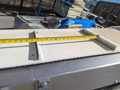 14'L Cleated Incline Conveyor