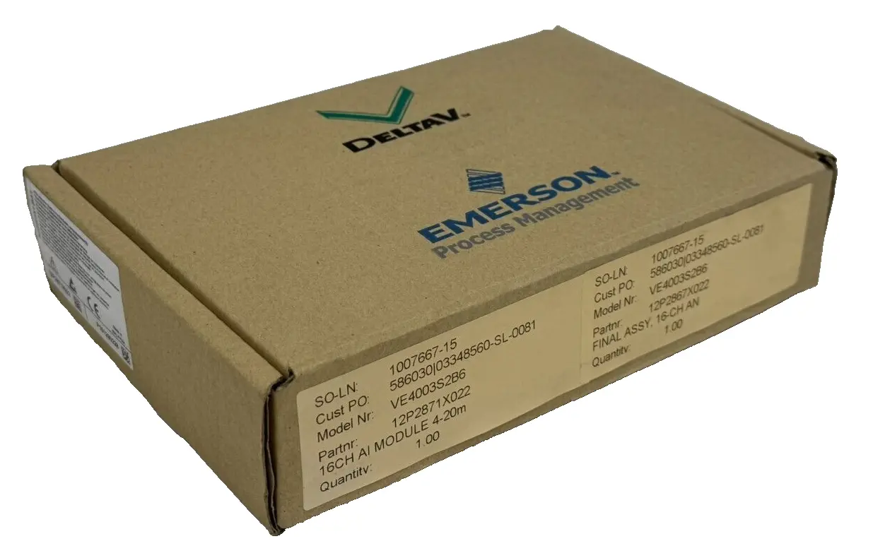 NEW EMERSON 12P2871X022