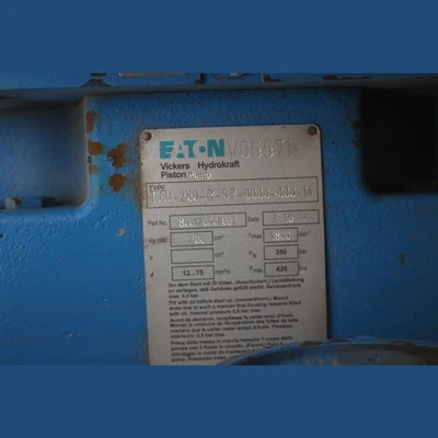 USED VICKERS HYDROKRAFT TVW-250-R-SP-0000-000-14