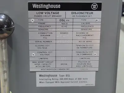 USED WESTINGHOUSE DSL416