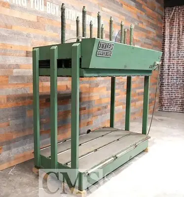 USED TYLER 49" X 87" POWER POD COLD PRESS