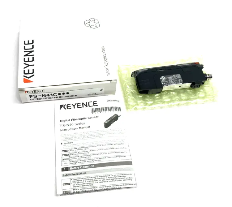 New | in-Stock KEYENCE Digital Fiber Optic Sensor Main Unit, M8 Connector Type Photoelectric Sensors Michigan US | Maverick Industrial Sales #1423217
