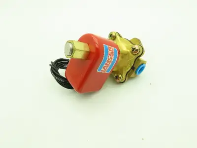 Skinner Lancer 2LB1HBG3125N Brass Solenoid Valve 2-Way NO 24VDC 125 PSI 3/8" NPT