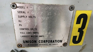 USED UNISON DEDTRU 288-0000